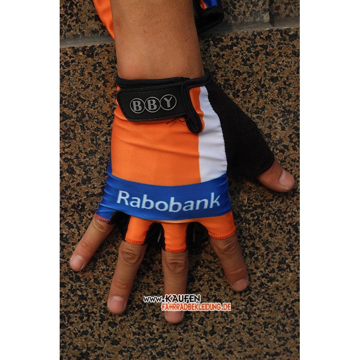 2020 Rabobank Kurze Handschuhe Orange